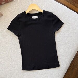 Velvet by Graham and Spencer black Eddie Tee